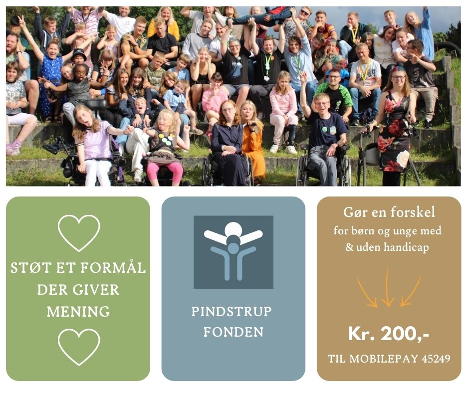 Vores formål på Pindstrup Centret, er at afholde ferielejre for børn
